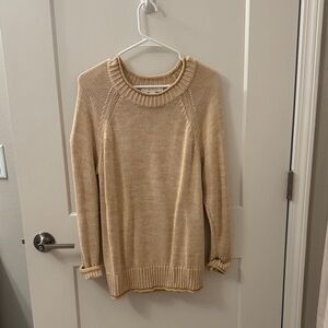 Lilly Pulitzer Tan Crew Neck Sweater